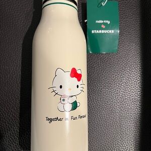 Starbucks Cream Stainless Steel Bottle, BNWT